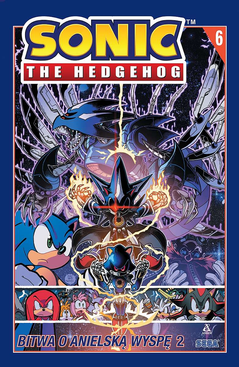 Könyv Sonic the Hedgehog 6. Bitwa o Anielską Wyspę 2 Flynn Ian