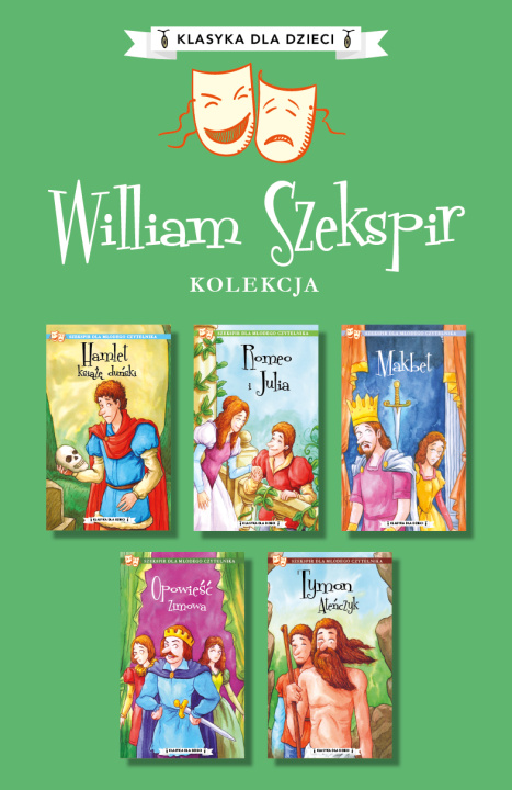 Kniha Pakiet William Szekspir Tomy 1-5 Szekspir William