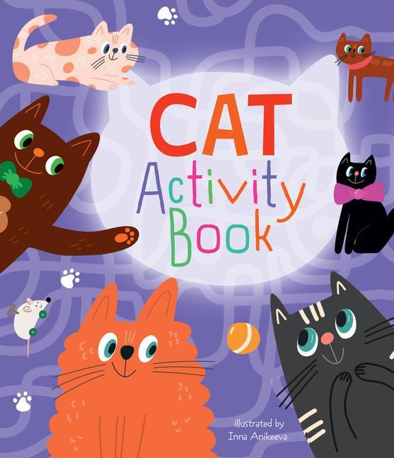 Kniha Cat Activity Book Inna Anikeeva