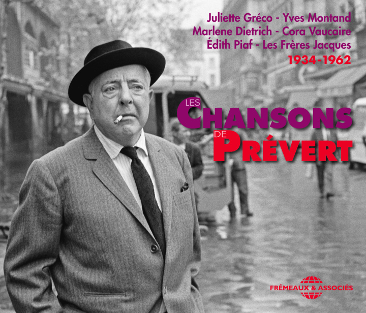 Audio CHANSONS DE JACQUES PRÉVERT 1934-1962 Prévert