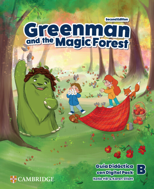Kniha Greenman and the Magic Forest Level B Guía Didáctica con Digital Pack Katie Hill