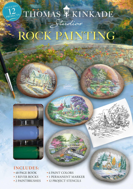 Könyv THOMAS KINKADE ROCK PAINTING EDITORS OF THUNDER BAY