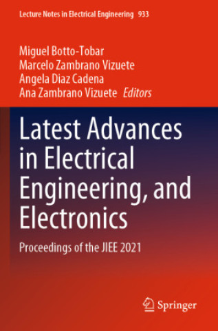 Buch Latest Advances in Electrical Engineering, and Electronics Miguel Botto-Tobar