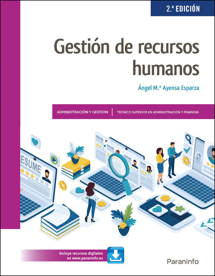 Könyv GESTION DE RECURSOS HUMANOS EDICION 2023 AYENSA ESPARZA