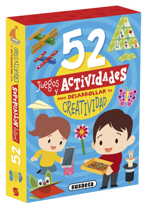 Kniha 52 JUEGOS Y ACTIVIDADES PARA DESARROLLAR TU CREATIVIDAD EDICIONES
