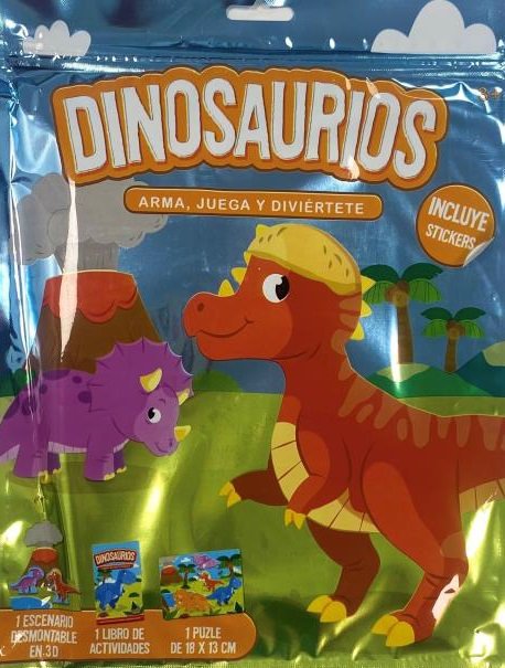 Knjiga BOLSA DINOSAURIOS 