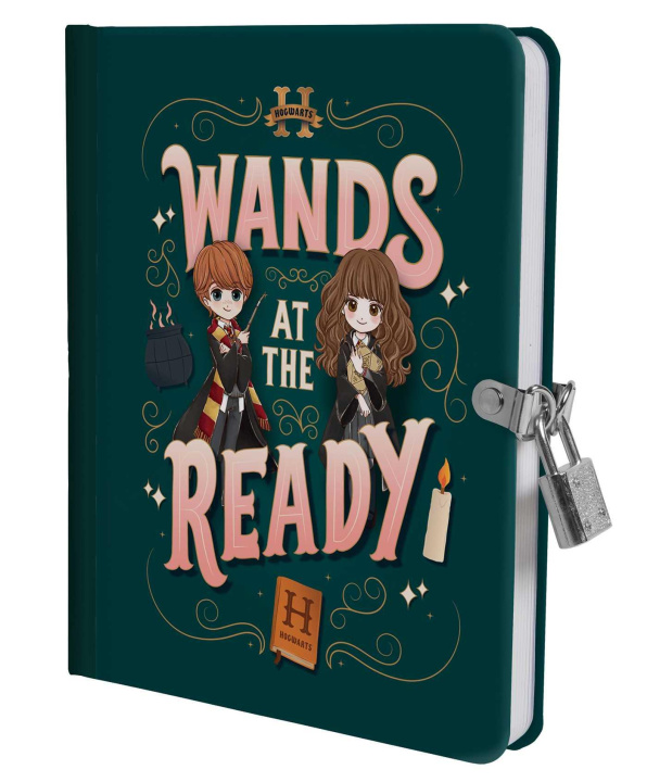 Libro HARRY POTTER WANDS AT THE READY LOCK & K INSIGHTS