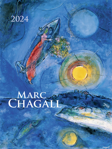 Naptár/Határidőnapló Marc Chagall 2024 - nástěnný kalendář 