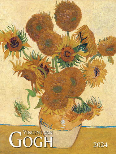 Naptár/Határidőnapló Vincent van Gogh 2024 - nástěnný kalendář 