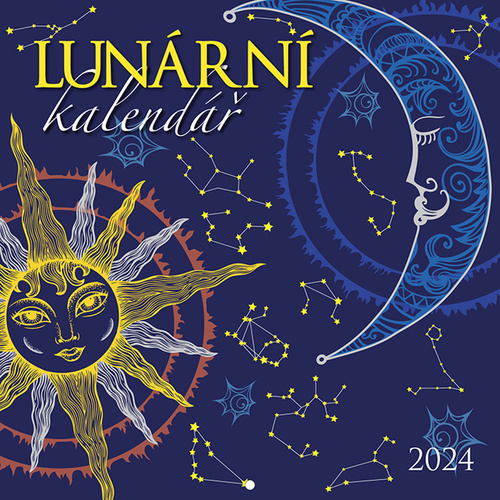 Calendar / Agendă Lunární kalendář 2024 - nástěnný kalendář 