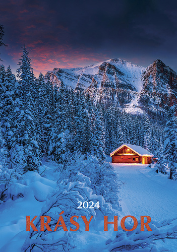 Calendar/Diary Krásy hor 2024 - nástěnný kalendář 