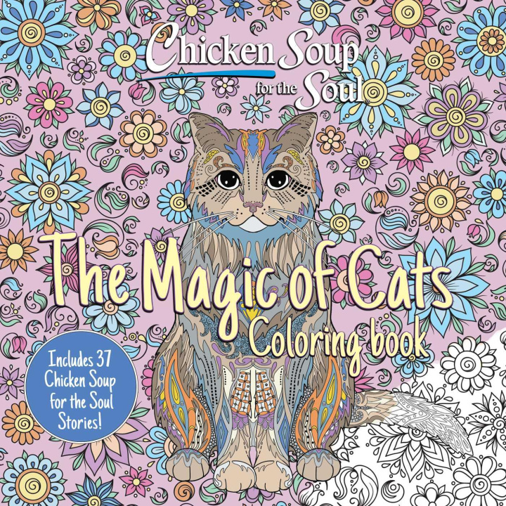 Książka MAGIC OF CATS COLORING BK NEWMARK AMY