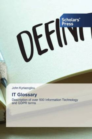 Knjiga IT Glossary John Kyriazoglou