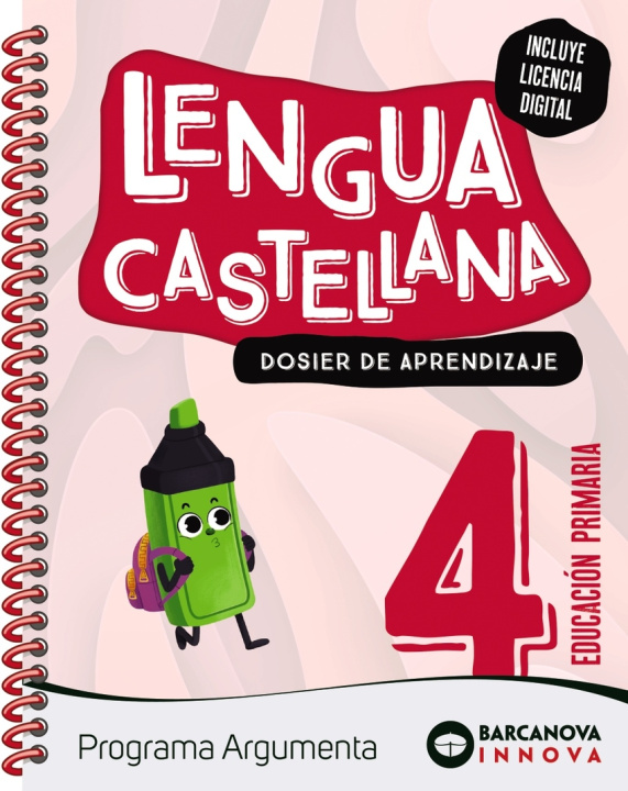 Kniha Argumenta 4. Lengua castellana. Dosier DIEGO MONTERO