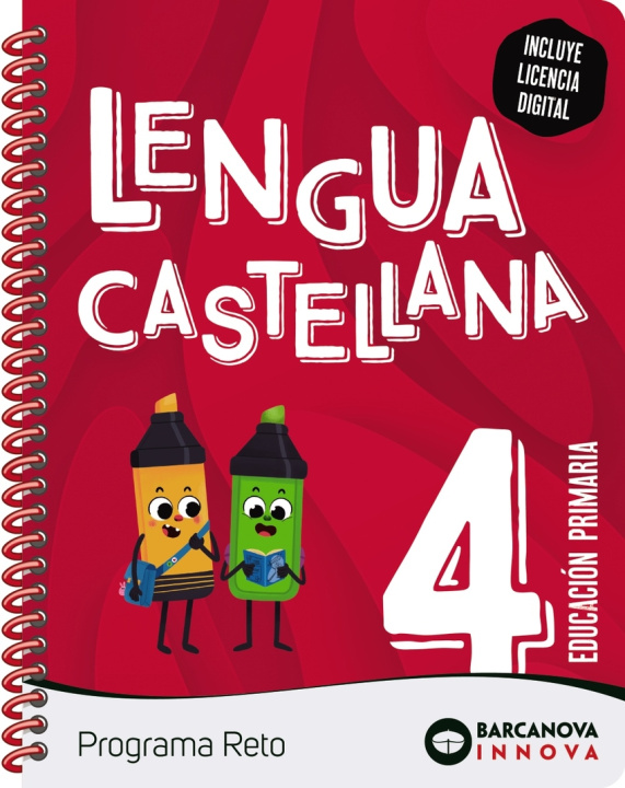 Libro Reto 4. Lengua castellana DIEGO MONTERO