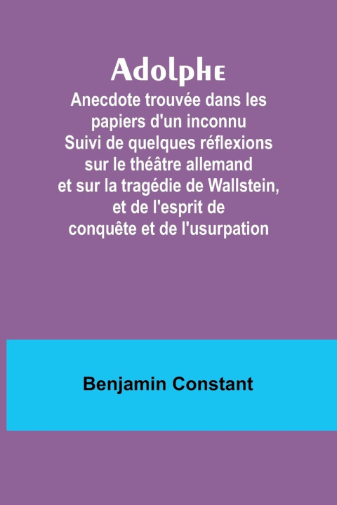 Libro Adolphe Benjamin Constant
