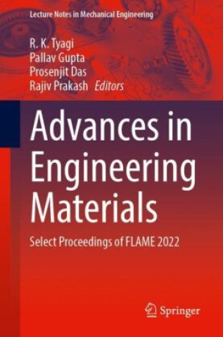 Kniha Advances in Engineering Materials R. K. Tyagi