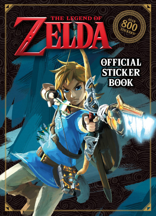 Kniha Legend of Zelda Official Sticker Book Nintendo