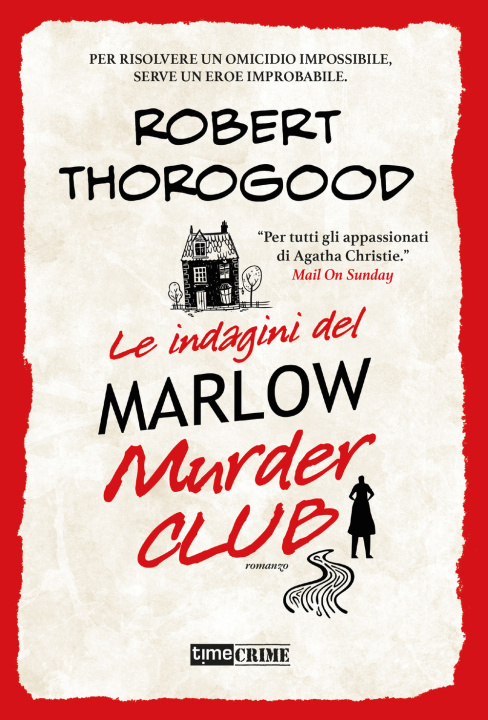 Könyv indagini del Marlow Murder Club Robert Thorogood
