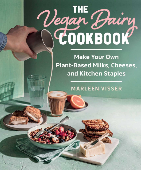 Książka VEGAN DAIRY COOKBK VISSER MARLEEN