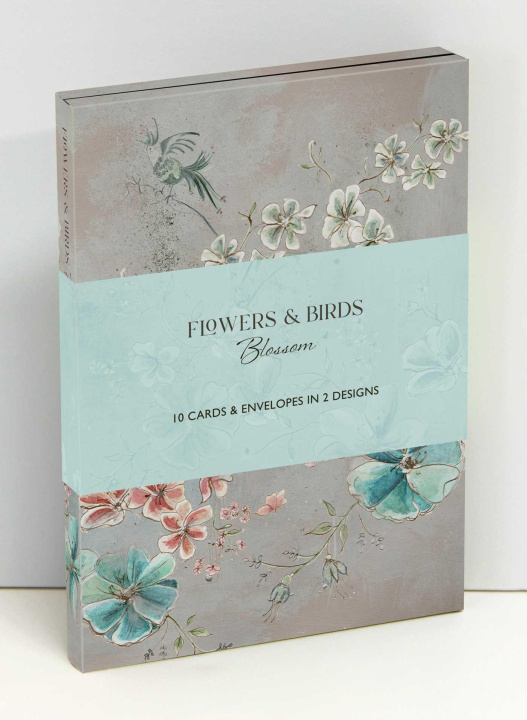 Książka FLOWERS & BIRDS BLOSSOM WALLET NOTECARDS CICO