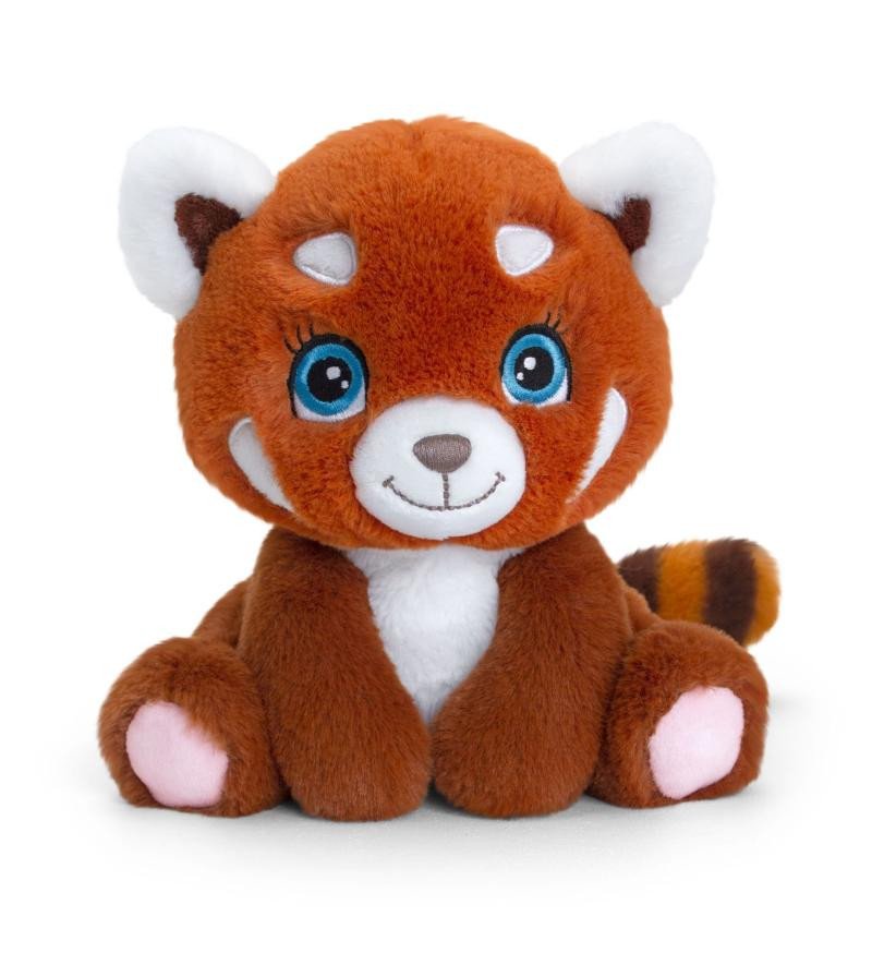 Játék Keel Toys Keeleco plyšák 16 cm - Panda červená 