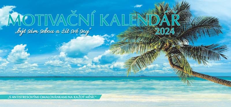 Calendar / Agendă Kalendář 2024 Motivační stolní kalendář, stolní 