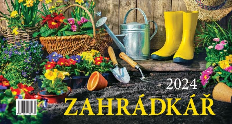 Calendar/Diary Kalendář 2024 Záhrádkář, stolní 