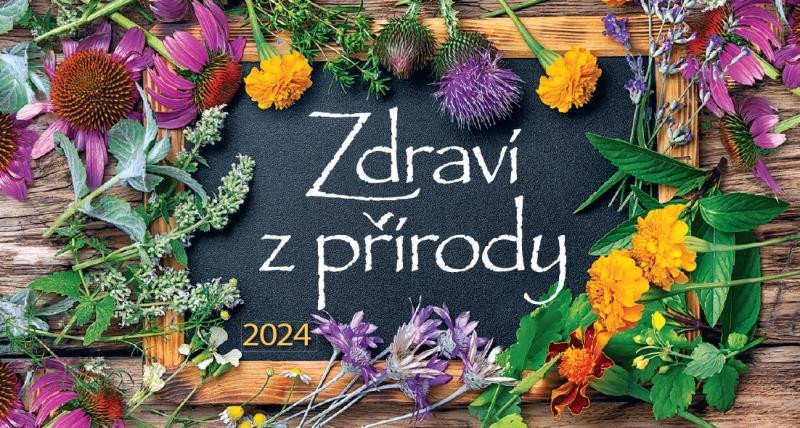 Calendar / Agendă Kalendář 2024 Zdraví z přírody, stolní 