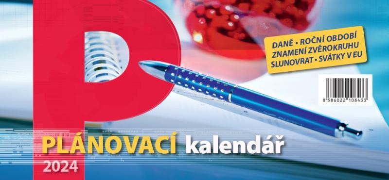 Kalender/Terminbuch Kalendář 2024 Plánovací kalendář, stolní 