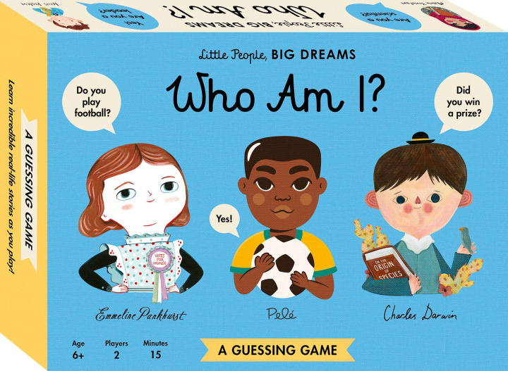 Jeu/jouet Who Am I?: Little People, Big Dreams Guessing Game 