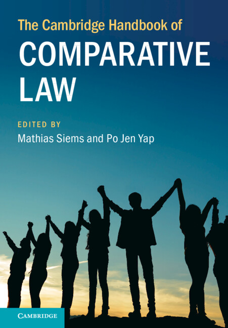 Livre The Cambridge Handbook of Comparative Law Mathias Siems