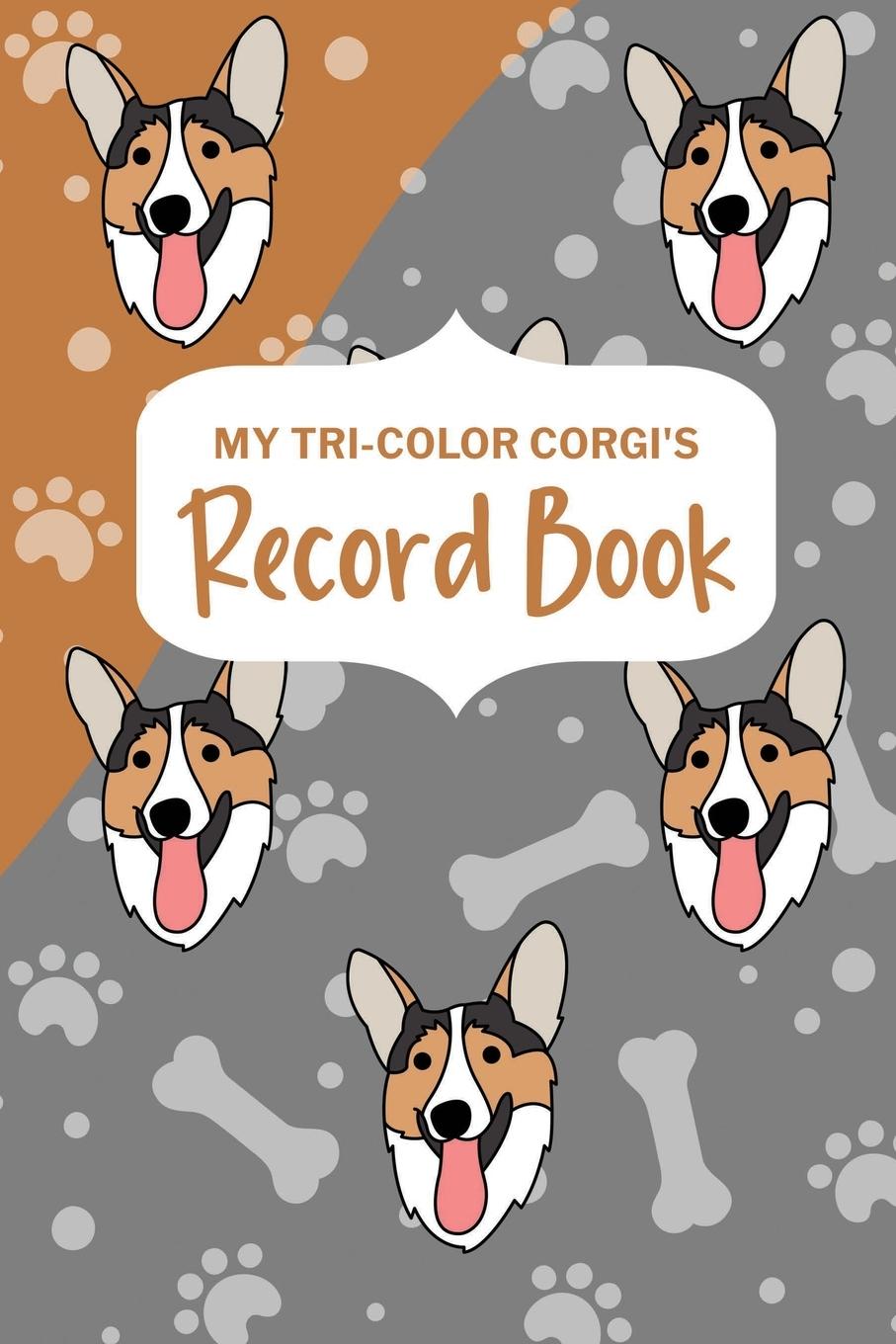 Könyv My Tri-Color Corgi's Record Book 