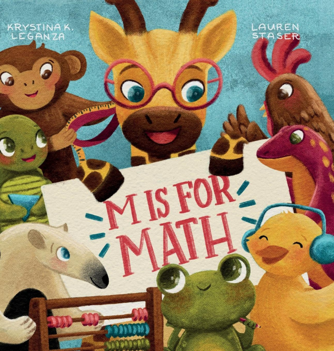 Boek M is for Math Krystina K Leganza