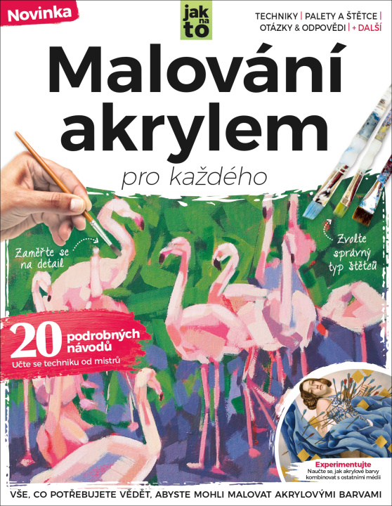 Книга Malování akrylem pro každého Adam Markiewicz