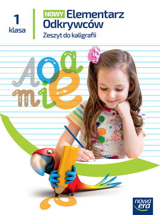 Kniha Nowy Elementarz Odkrywców NEON. Szkoła podstawowa klasa 1. Zeszyt ćwiczeń do kaligrafii. Nowa edycja 2023-2025 