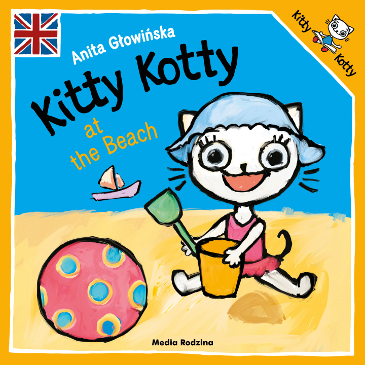 Kniha Kitty Kotty at the Beach Głowińska Anita