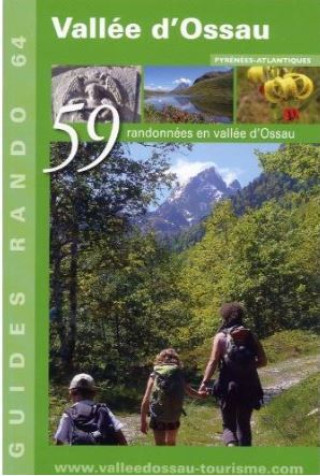 Kniha 63 randonnées en vallée d'Ossau 