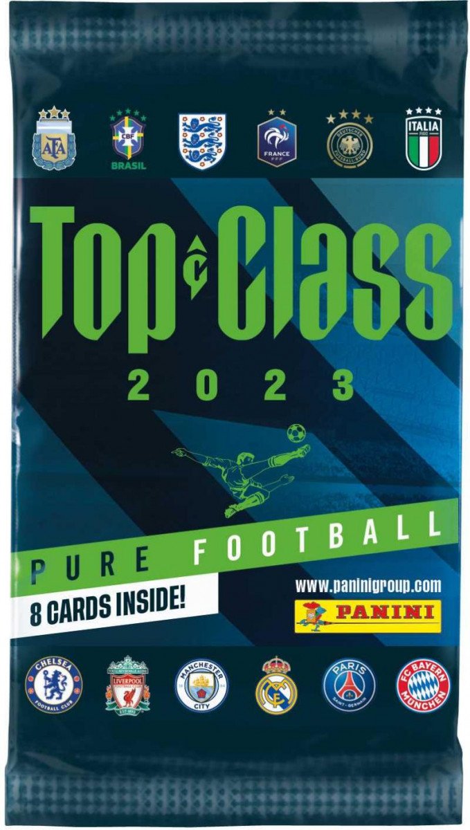 Kniha Panini Top Class 2023 - fotbalové karty 