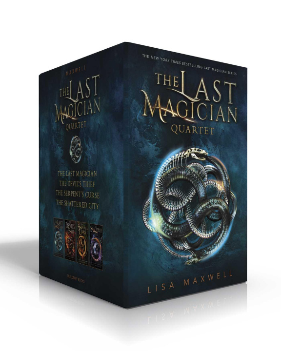 Книга The Last Magician Quartet (Boxed Set): The Last Magician; The Devil's Thief; The Serpent's Curse; The Shattered City 