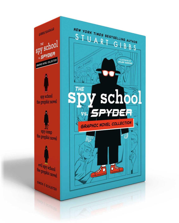 Kniha The Spy School vs. Spyder Graphic Novel Collection (Boxed Set): Spy School the Graphic Novel; Spy Camp the Graphic Novel; Evil Spy School the Graphic Anjan Sarkar