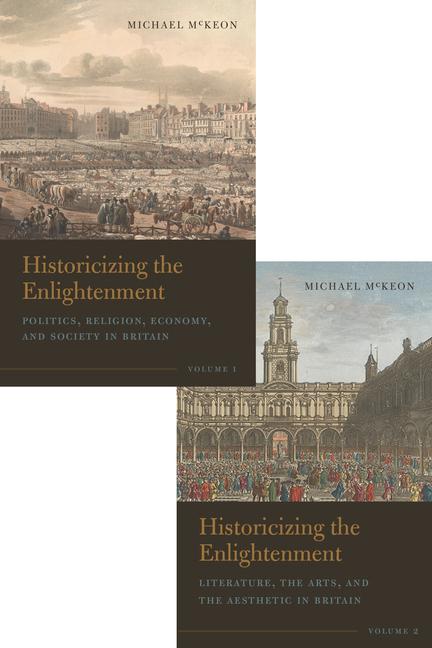Carte Historicizing the Enlightenment (2 Vol Set) Michael Mckeon