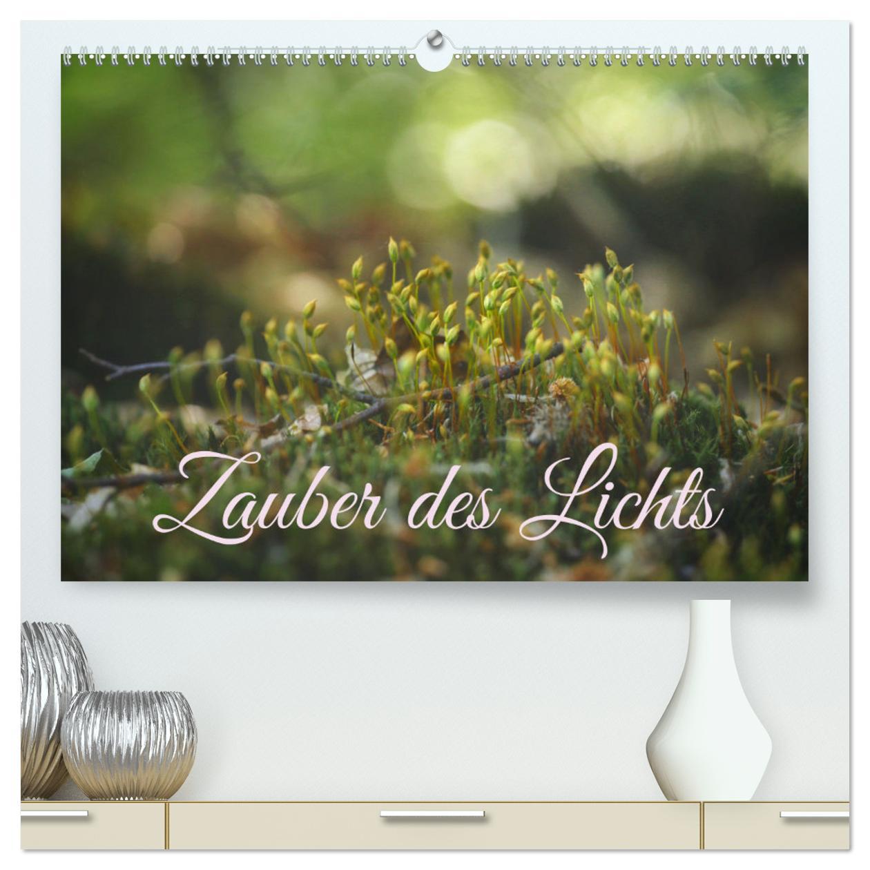 Календар/тефтер Zauber des Lichts (hochwertiger Premium Wandkalender 2024 DIN A2 quer), Kunstdruck in Hochglanz 