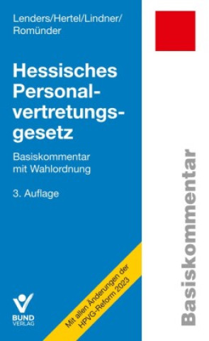 Kniha Hessisches Personalvertretungsgesetz Dirk Lenders
