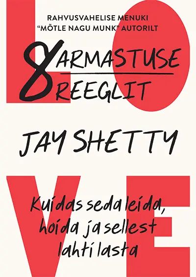 Book Armastuse 8 reeglit Jay Shetty
