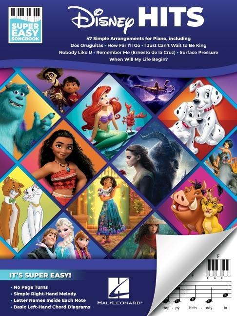 Kniha Disney Hits - Super Easy Songbook 