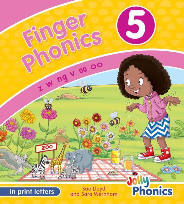 Carte Finger Phonics Book 5: In Print Letters (American English Edition) Sue Lloyd