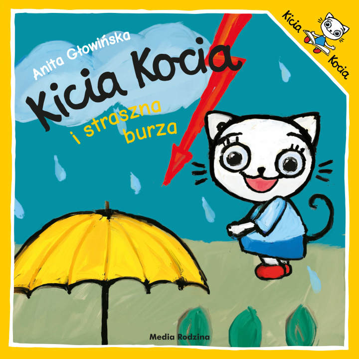 Könyv Kicia Kocia i straszna burza Głowińska Anita