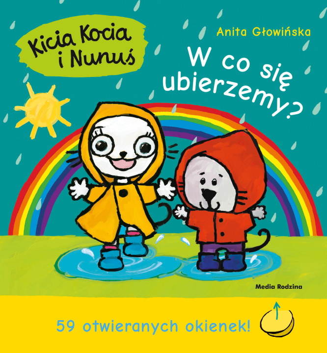 Könyv Kicia Kocia i Nunuś W co się ubierzemy? Głowińska Anita