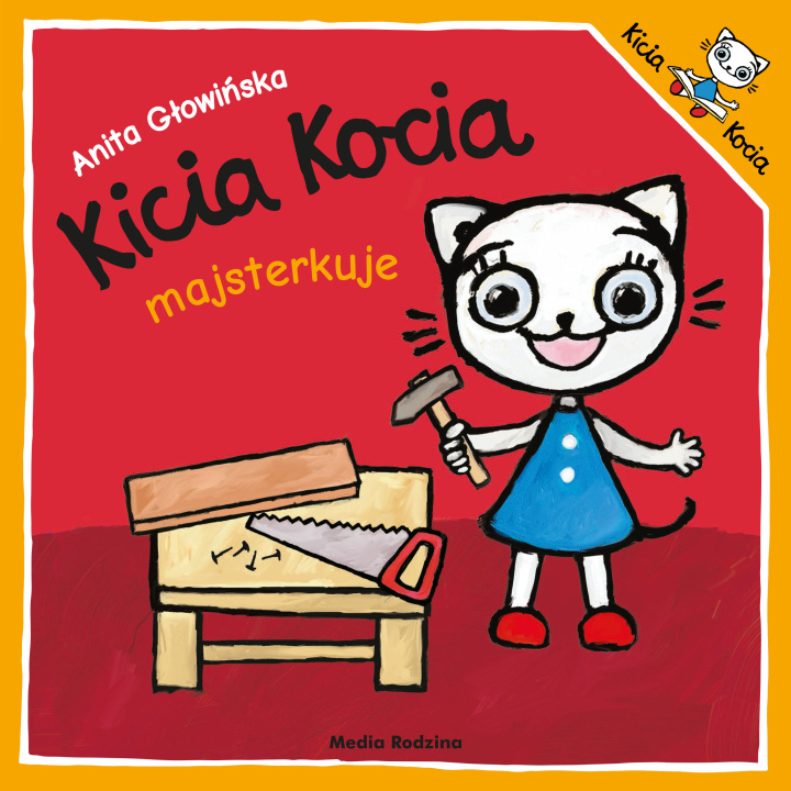Kniha Kicia Kocia majsterkuje Głowińska Anita